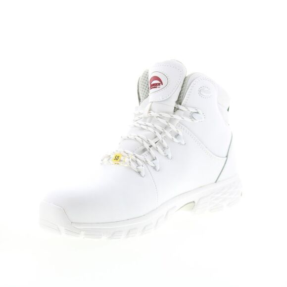 Avenger Mens Flight Alloy Toe SD10 White Boots (NWT) - Picture 4 of 7